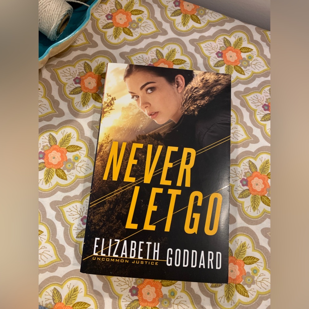 Local Author (Centralia, WA) used book - Never Let Go by Elizabeth Goddard